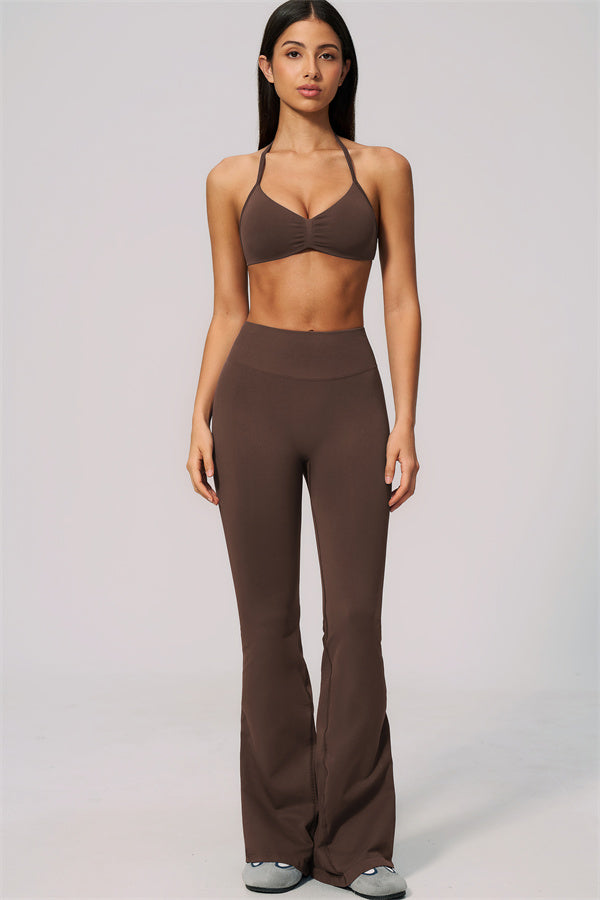 The Velvetine Flared Leggings