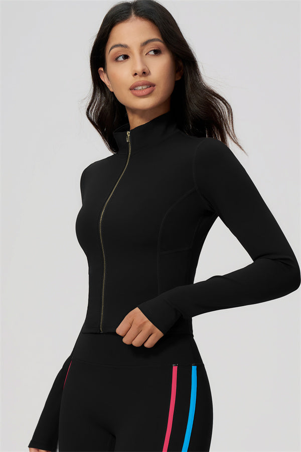 The Chisel Jacket Sports Bra Leggings 3-Piece Set