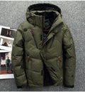 Men's Winter Slim Fit Down Jacket with Hood