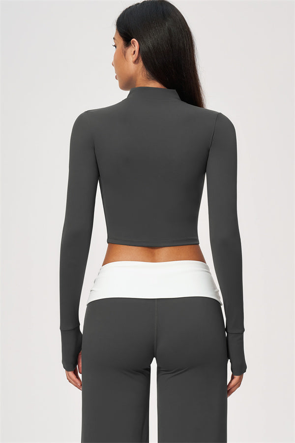 The Joyous Jacket Sports Bra Straight Leg Pants 3-Piece Set