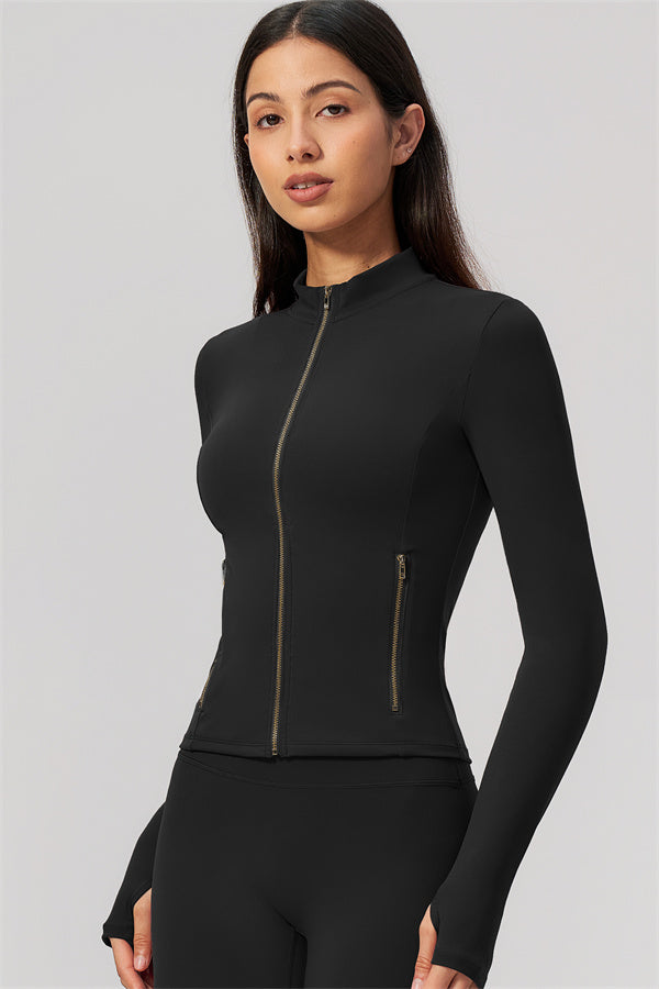 The Twirl Daring Jacket Sports Bra Leggings 3-Piece Set