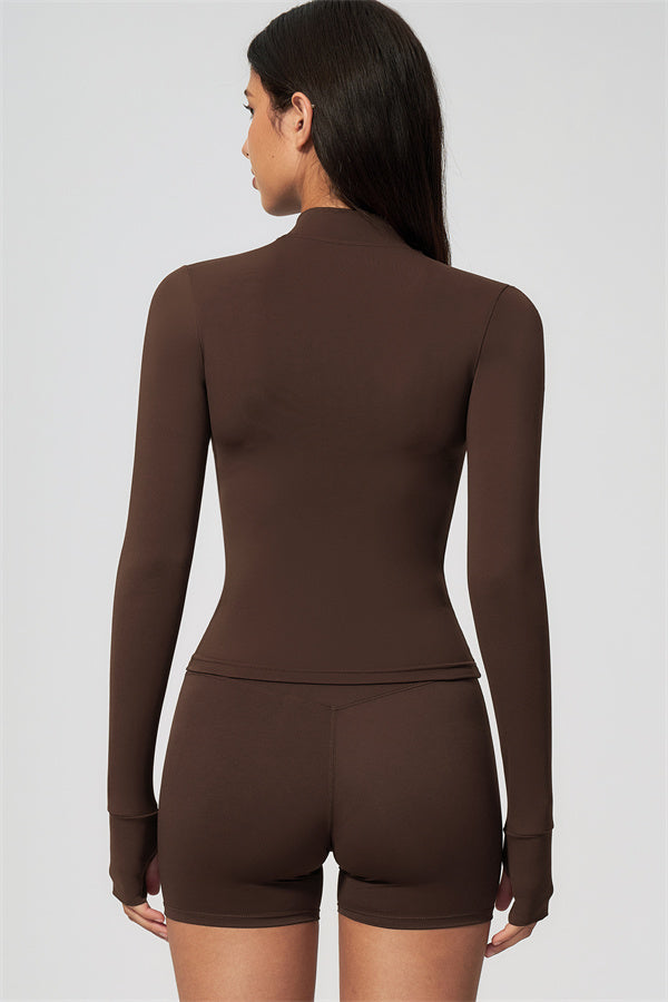 The Seraphine Jacket Sports Bra Shorts 3-Piece Set