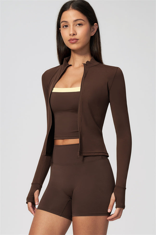The Seraphine Jacket Tank Top Shorts 3-Piece Set