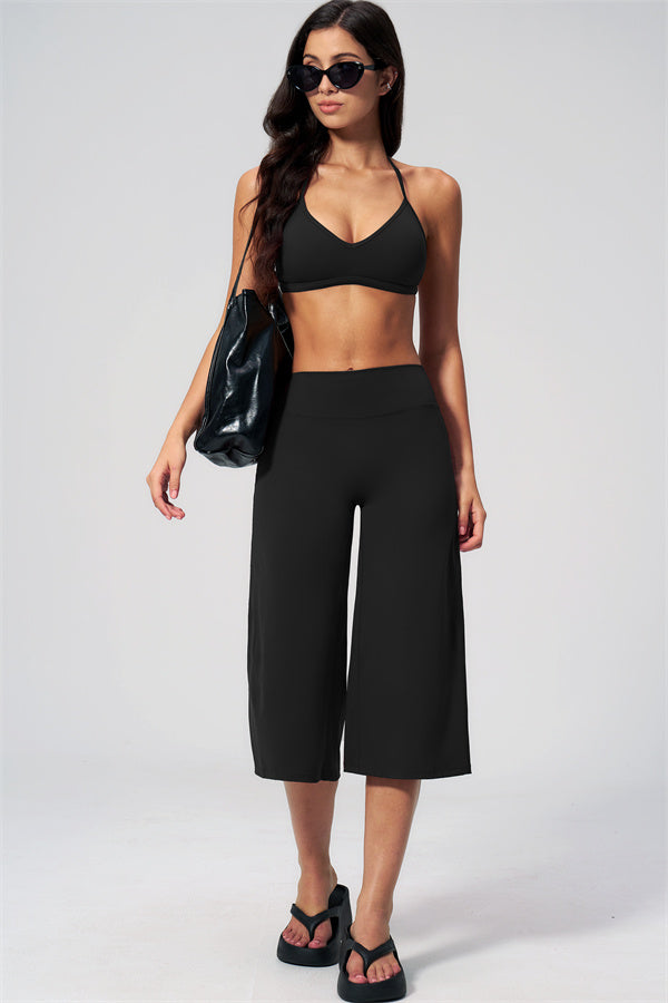 The Nexus Sports Bra Wide-Leg Crop 2-Piece Set