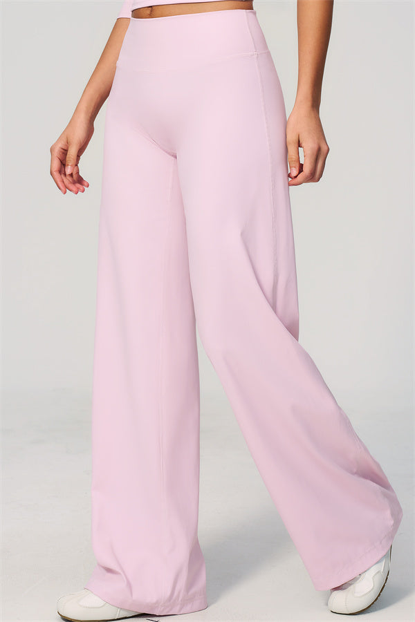 The Natalia Half-Sleeve Top Straight Leg Pants 2-Piece Set