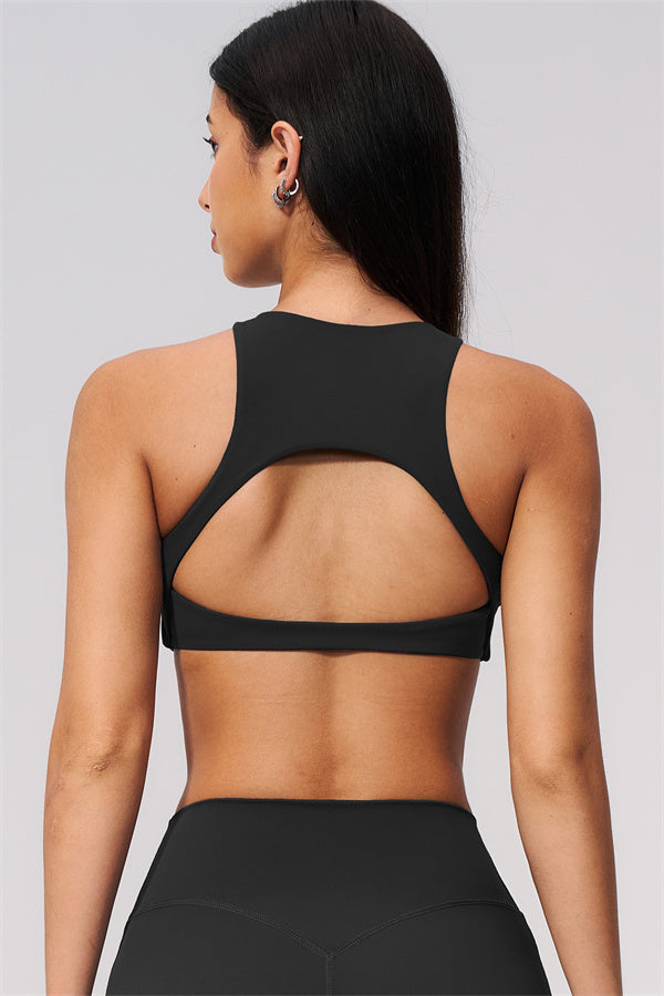 The Twirl Open Back Sports Bra Shorts 2-Piece Set