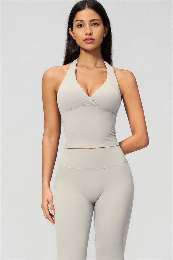 The Lox Crop top Flared Leggings 2-Piece Set
