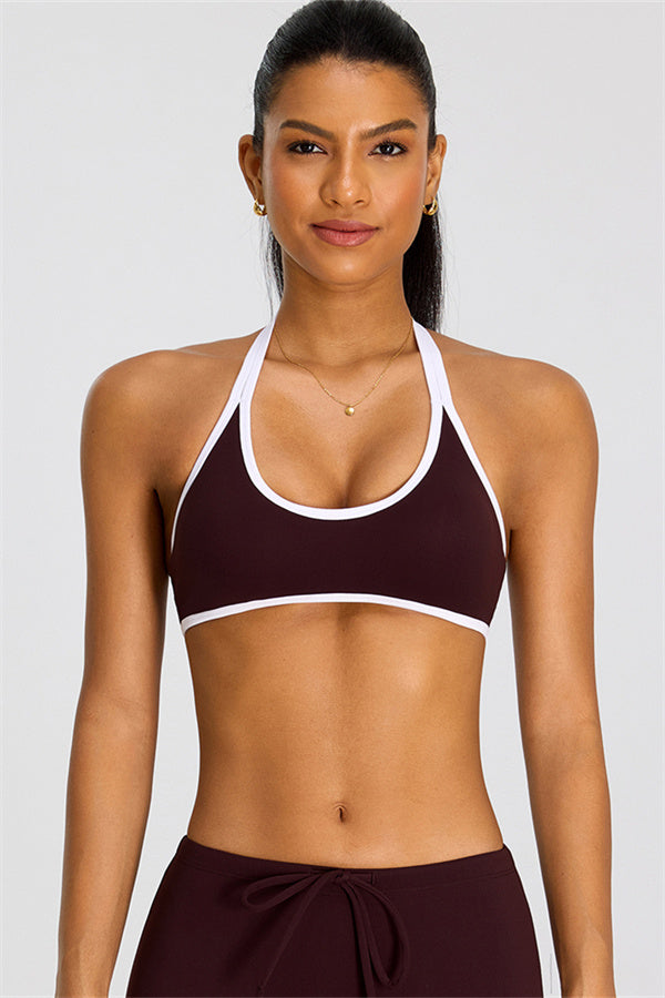 The Mode Sports Bra Flared Leggings 2-Piece Set