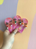 Mushroom Charm Huggies