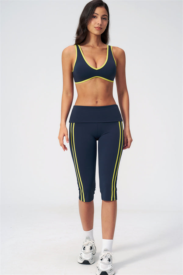 The Evoke Sports Bra Capri Leggings 2-Piece Set