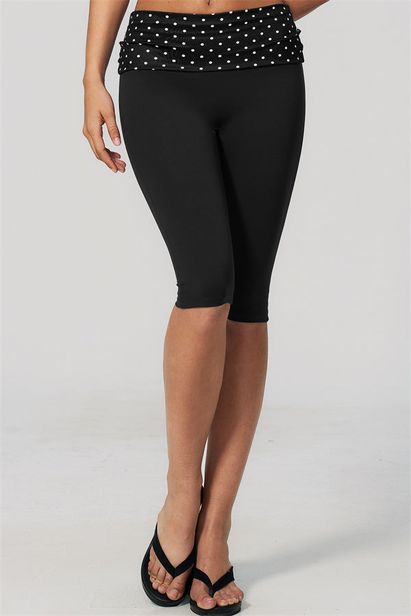 The Enliven Halter Tank Top Capri Leggings 2-Piece Set