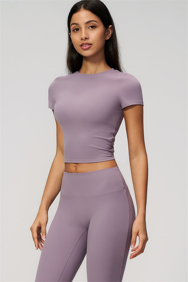 The Zura T-shirt Capri Leggings 2-Piece Set