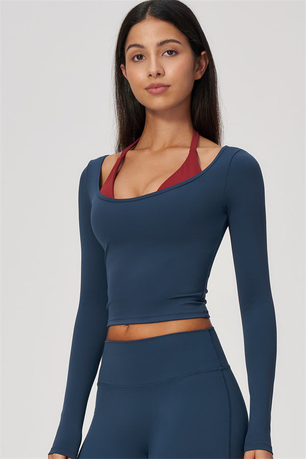 The Cascade Long Sleeve T-shirt Straight Leg Pants 2-Piece Set