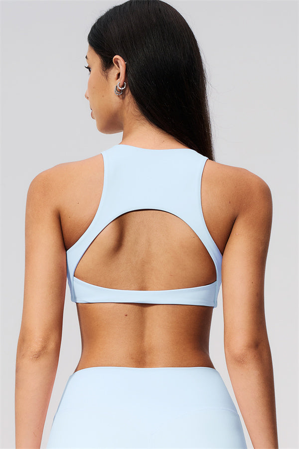The Twirl Open Back Sports Bra Shorts 2-Piece Set