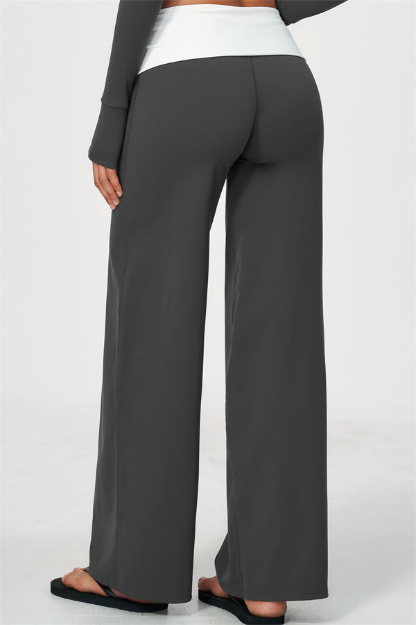 The Joyous Jacket Sports Bra Straight Leg Pants 3-Piece Set