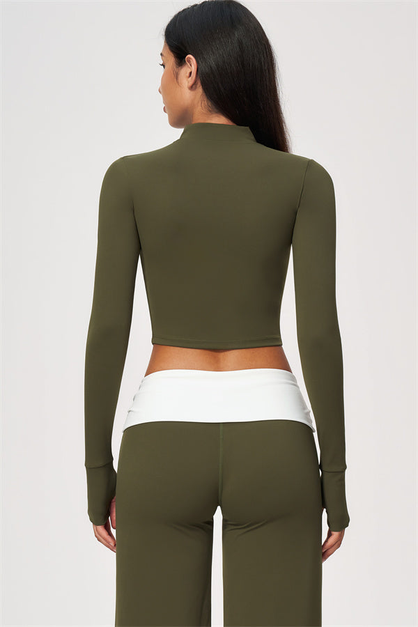 The Joyous Jacket Sports Bra Straight Leg Pants 3-Piece Set
