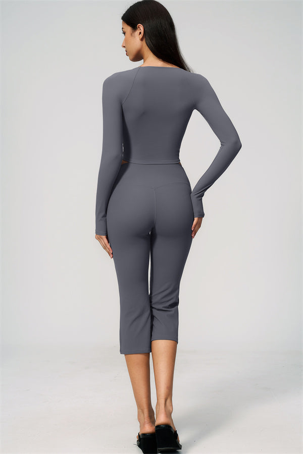 The Lox Long Sleeve Crop top