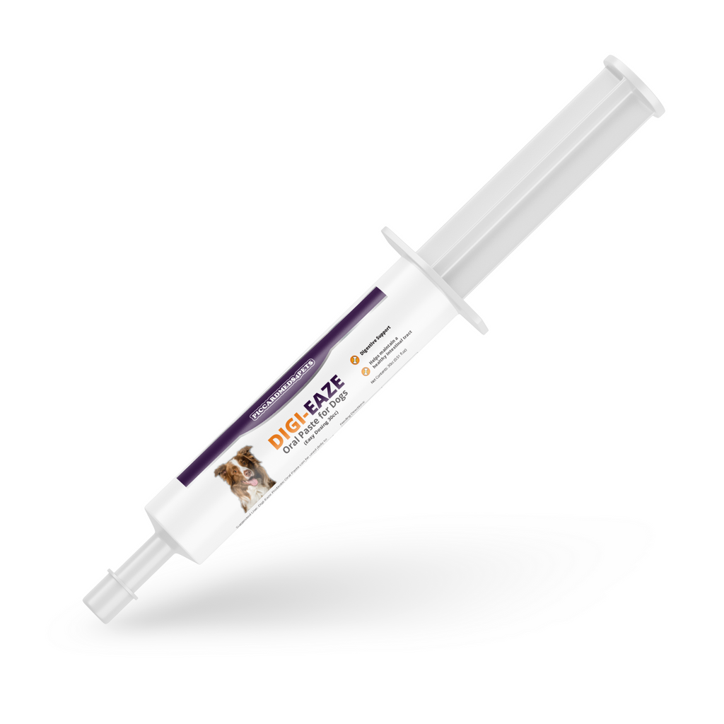 Piccardmeds4pets Digi-Eaze Probiotic Paste for Dogs Easy Dosing 30cc + FREE Bandana!