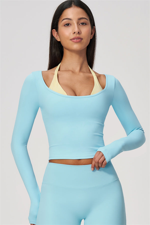 The Cascade Long Sleeve T-shirt Straight Leg Pants 2-Piece Set
