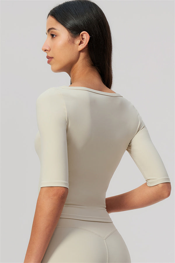 The Flow Motion Half-Sleeve T-Shirt Leggings 2-Piece Set