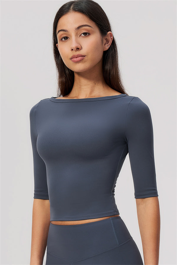 The Flow Motion Half-Sleeve T-Shirt Leggings 2-Piece Set