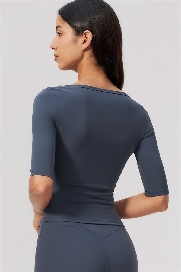 The Flow Motion Half-Sleeve T-Shirt Leggings 2-Piece Set