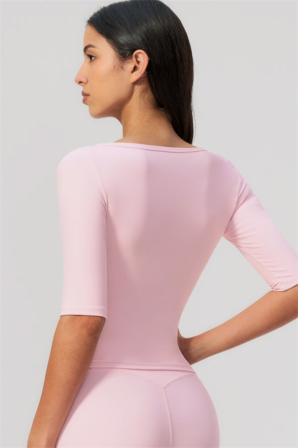 The Flow Motion Half-Sleeve T-Shirt Leggings 2-Piece Set