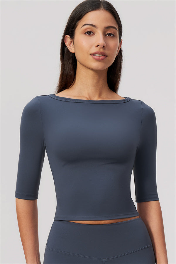 The Flow Motion Half-Sleeve T-Shirt Leggings 2-Piece Set