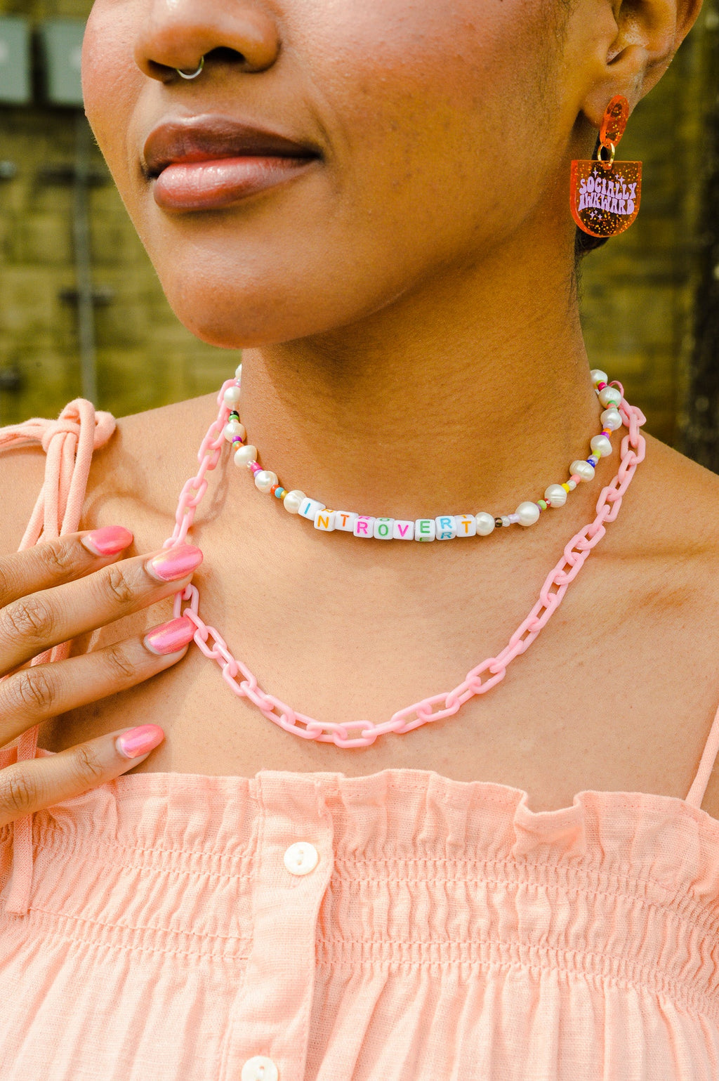 'Introvert' Necklace