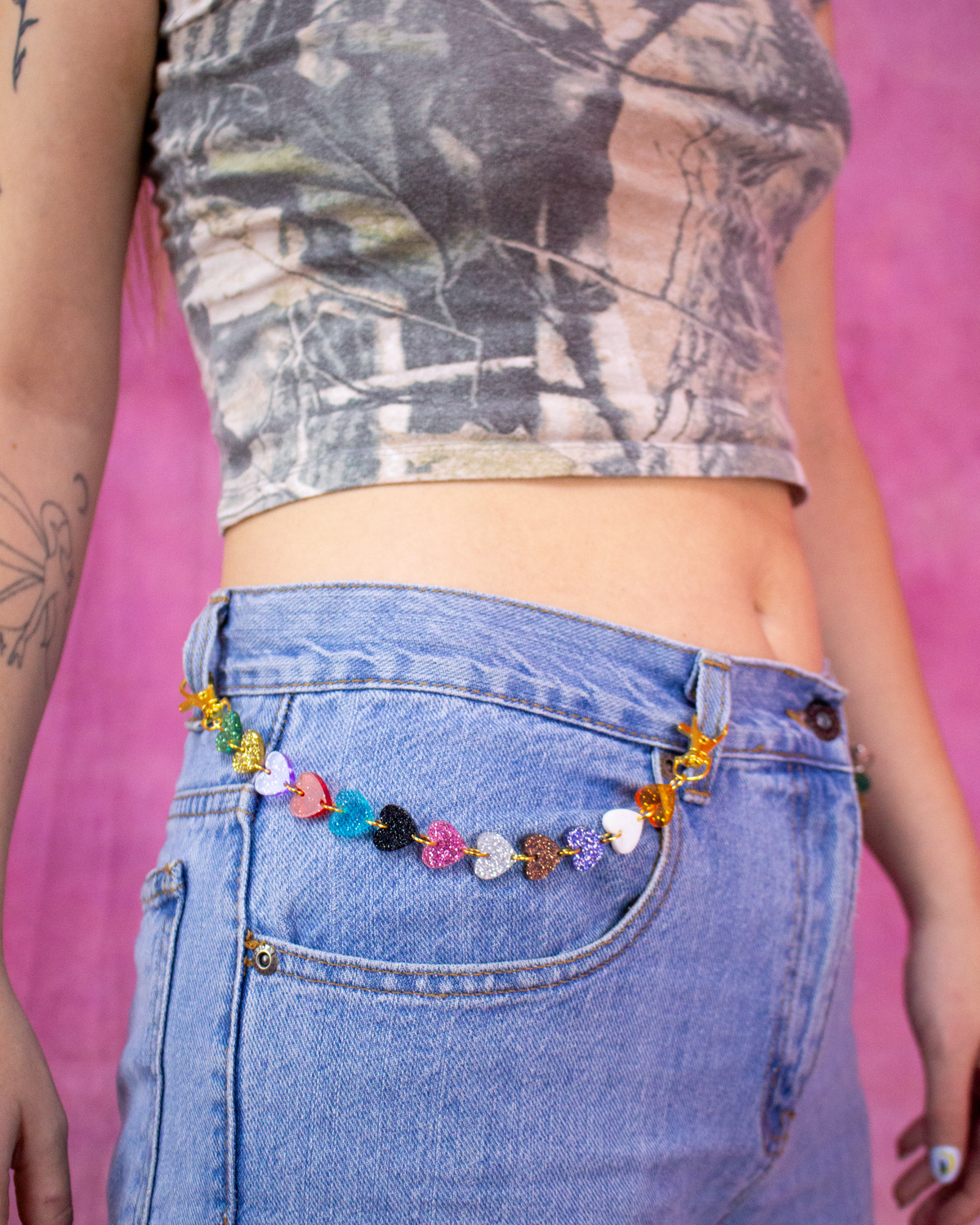 12 Eras Heart Bag or Pants Charm