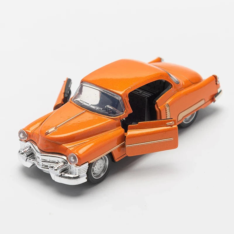 1:32 Alloy Diecast CadillacS Vintage Car Model Classic Pull Back Car Miniature Vehicle Replica For Collection Gift for Kids
