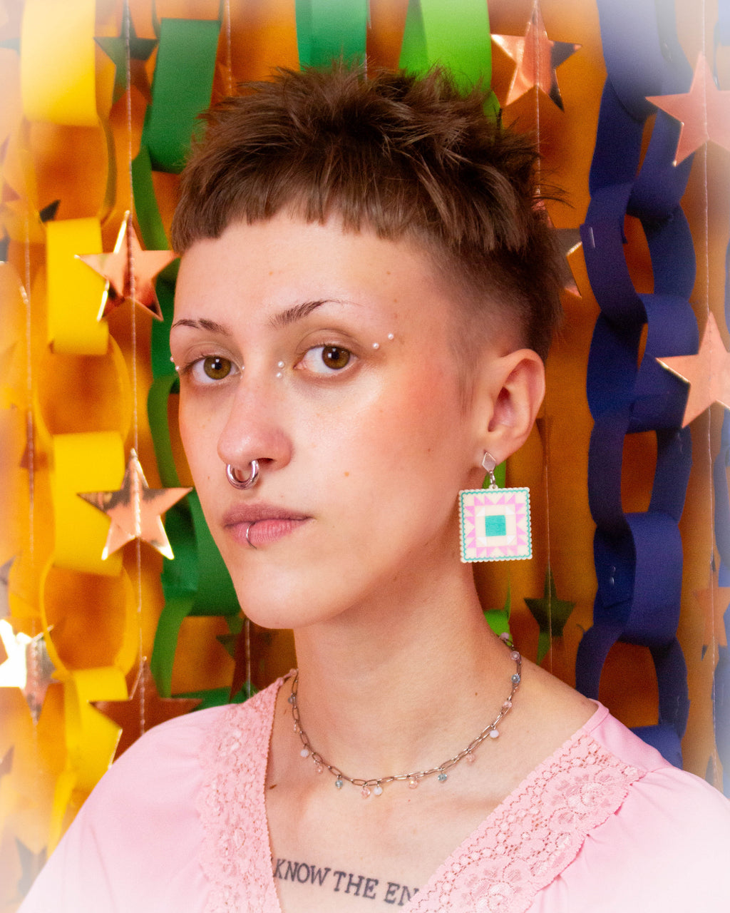 Choker Titanium Pride Colored Necklace