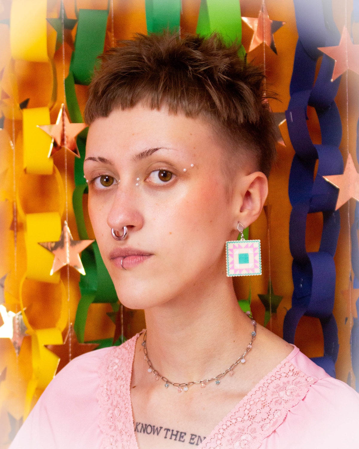 Choker Titanium Pride Colored Necklace