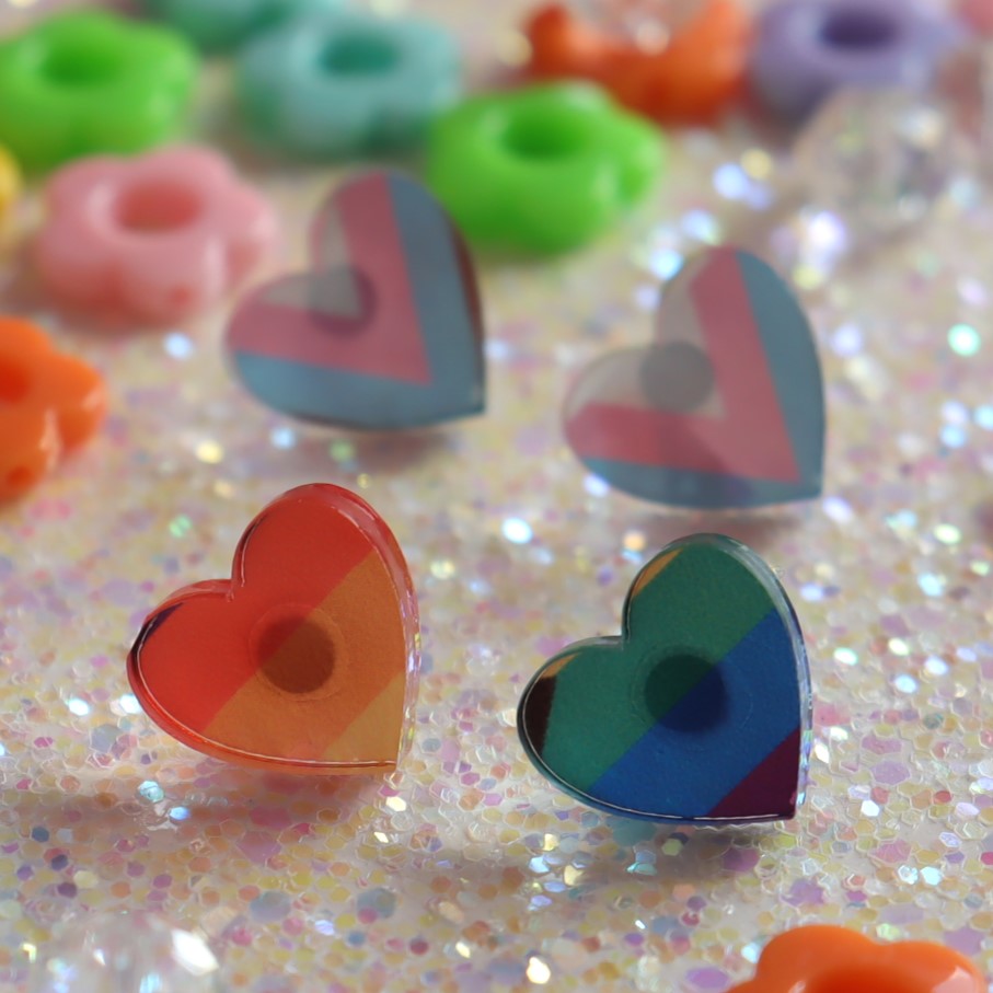 2025 Pride Donation Studs +Pins
