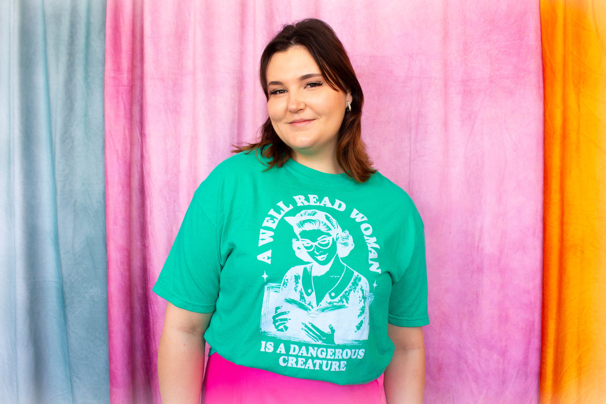 A Well Read Woman is a Dangerous Creature-Shirt