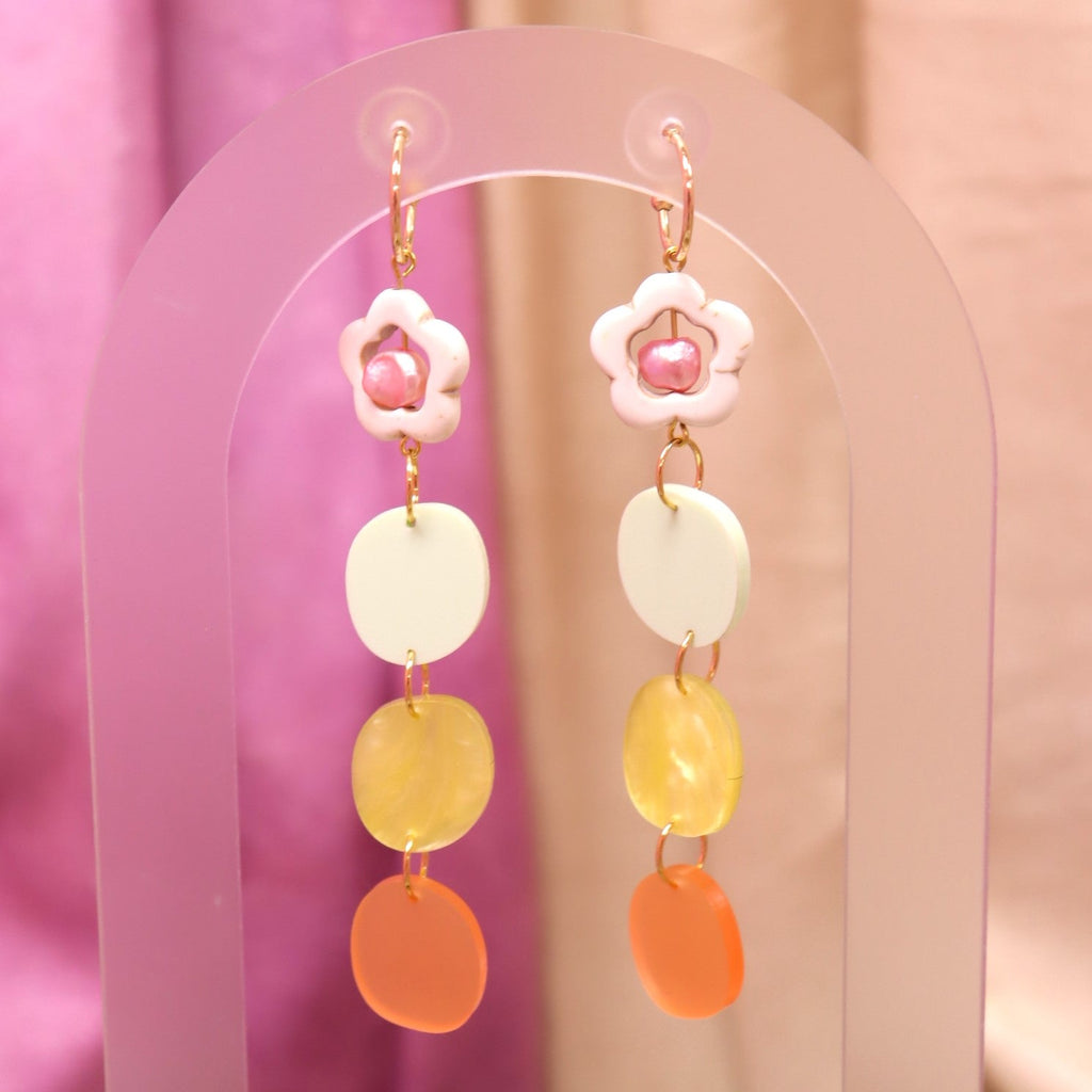 Tropical Tiers Earrings