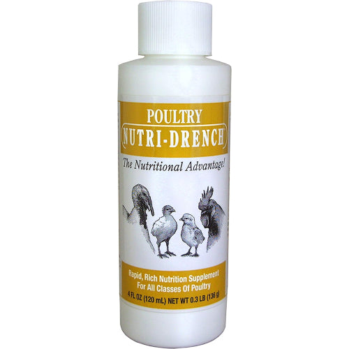 Poultry Nutri-Drench + Manna Pro Protector Spray Backyard Chicken Care Bundle