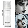 White Liquid Foundation,Long-lasting concealer Mixable Pure White Foundation Adjuster Lighten & Brighten Parties & Events Makeup