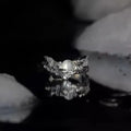 Vintage Y2K Irregular Sun Moon Open Ring for Women Men Adjustable Metal Punk Finger Rings Fashion Party Jewelry Lovers Gifts