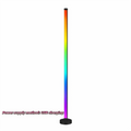 Remote Control Smart LED Floor Lamp Music Sync Dual Control Modes Corner Lighting Timer Function APP Control RGB Floor Lamp