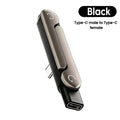 240W USB type-c Lightning Built-in Stand Adapter Multi-function Foldable Converter for phone