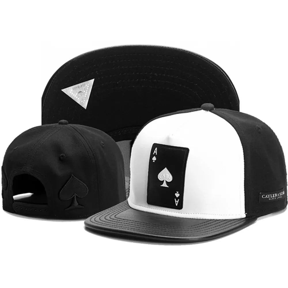 Skull Hand Snapback Hat – Flat Bill Adjustable Baseball Cap