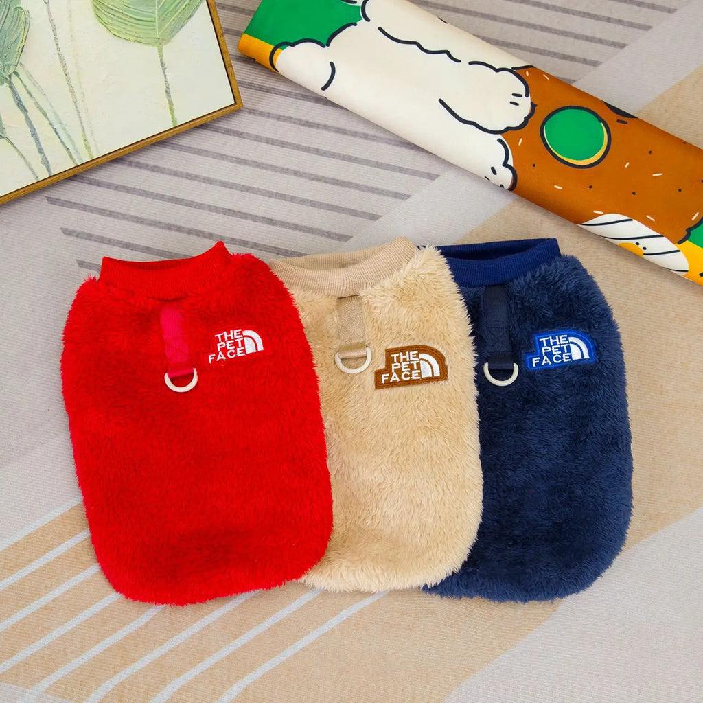 Thermal Warm Fleece Dog Hoodies Winter Dog Clothes for Small Medium Dogs,French Bulldog Chihuahua Yorkie Puppy Vest Pet Apparel