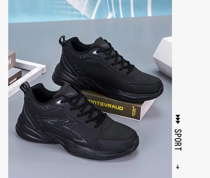 Autumn New Men Microfber Running Shoes Luxury Brand Men Shoes School Student Air-cushion Sneakers Fashion Man Casual Shoes 35-48