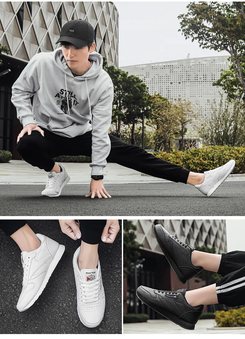 Mens Fashion Casual Shoes Brand Design Comfort Outdoor Anti-slip Comfortable Sports Sneakers Vulcanized Running Shoes for Men