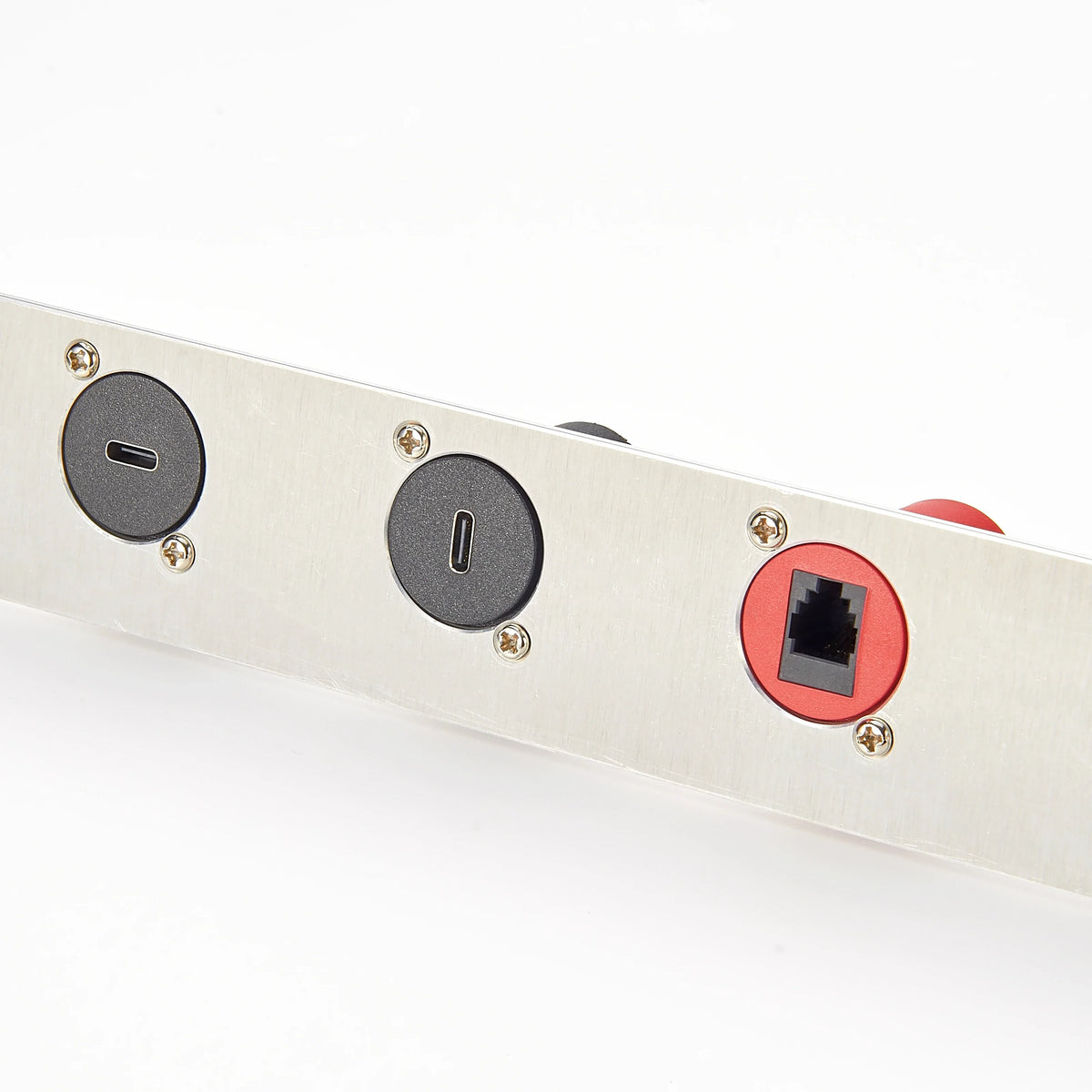 10Gbps USB C to USB C Panel Mount Adapter D-Type XLR Shell Type C 3.1 Female to Female Straight Connector Mounting Socket