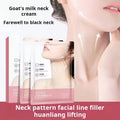 10pcs Goat Milk Neck Mask Collagen Firming Hydrating Crystal Neck Masks Skincare Nourishing Brightening Beauty Necks Skin Care