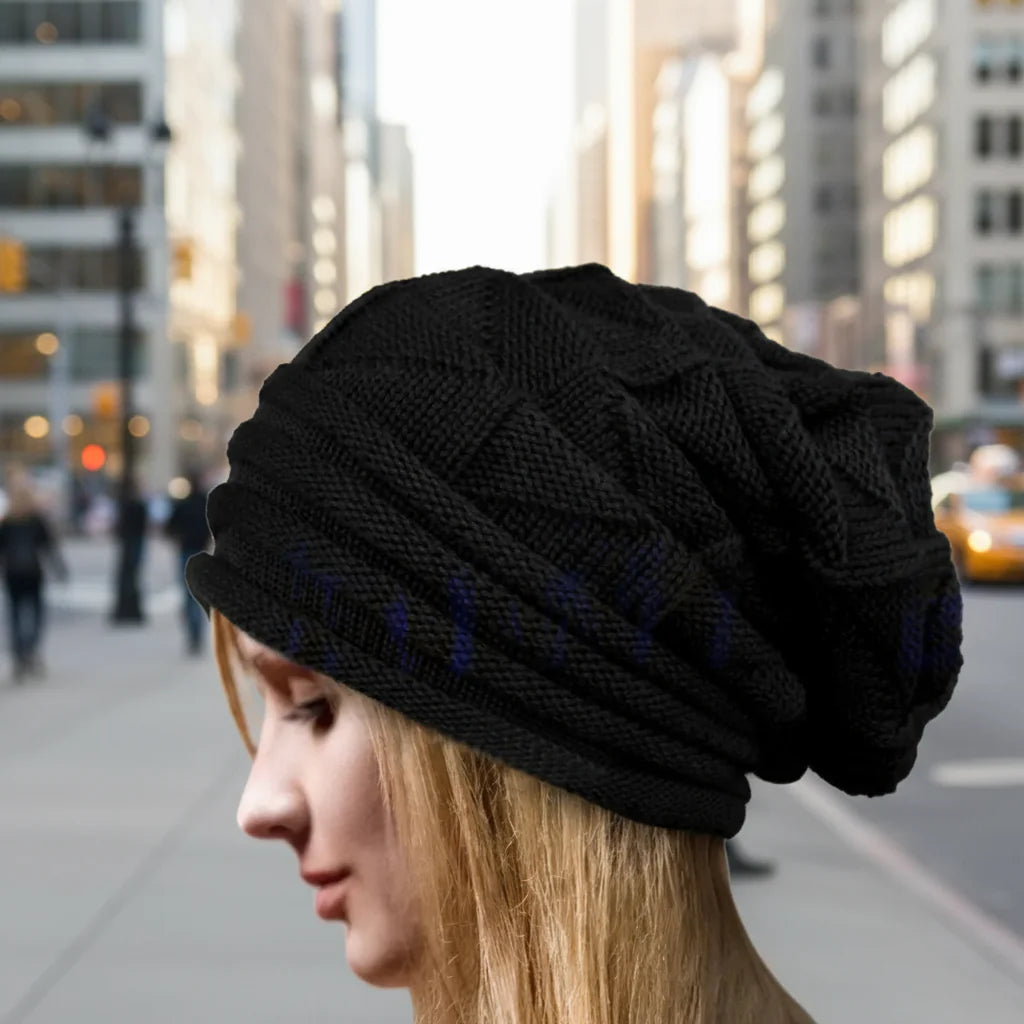 Oversized Slouchy Knitted Beanie