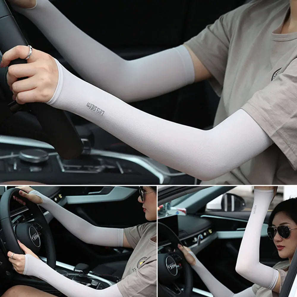 Warmer Running Summer Cooling Basketball Outdoor Sport Arm Sleeves Sun Protection Arm Cover