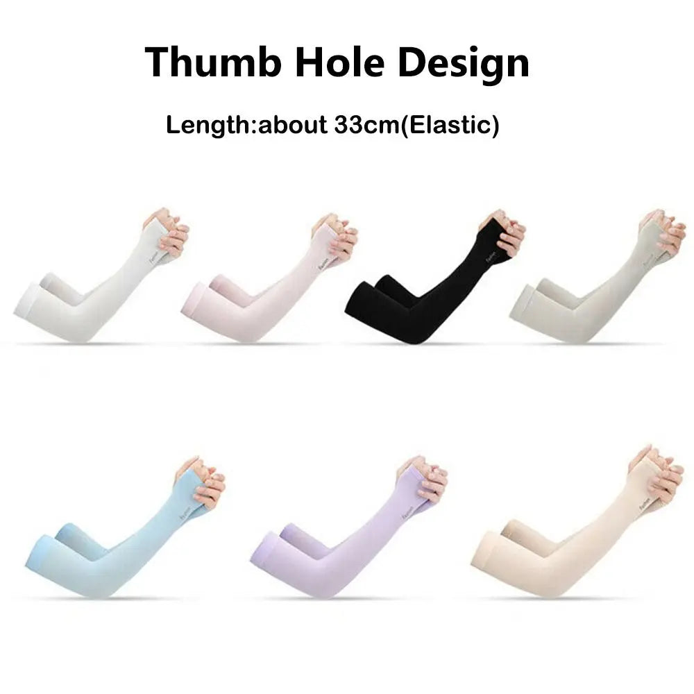Warmer Running Summer Cooling Basketball Outdoor Sport Arm Sleeves Sun Protection Arm Cover